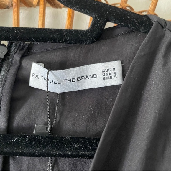 NWT Faithful the brand valledoria mini dress Sz 4 small - Picture 10 of 12